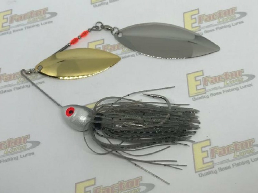 Booyah Double Willow Blade Spinnerbait Bass Fishing Lure